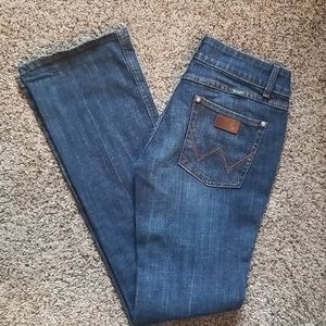 Wrangler Premium Patch Boot-Cut Jeans